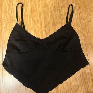 Forever 21 lace top with open back